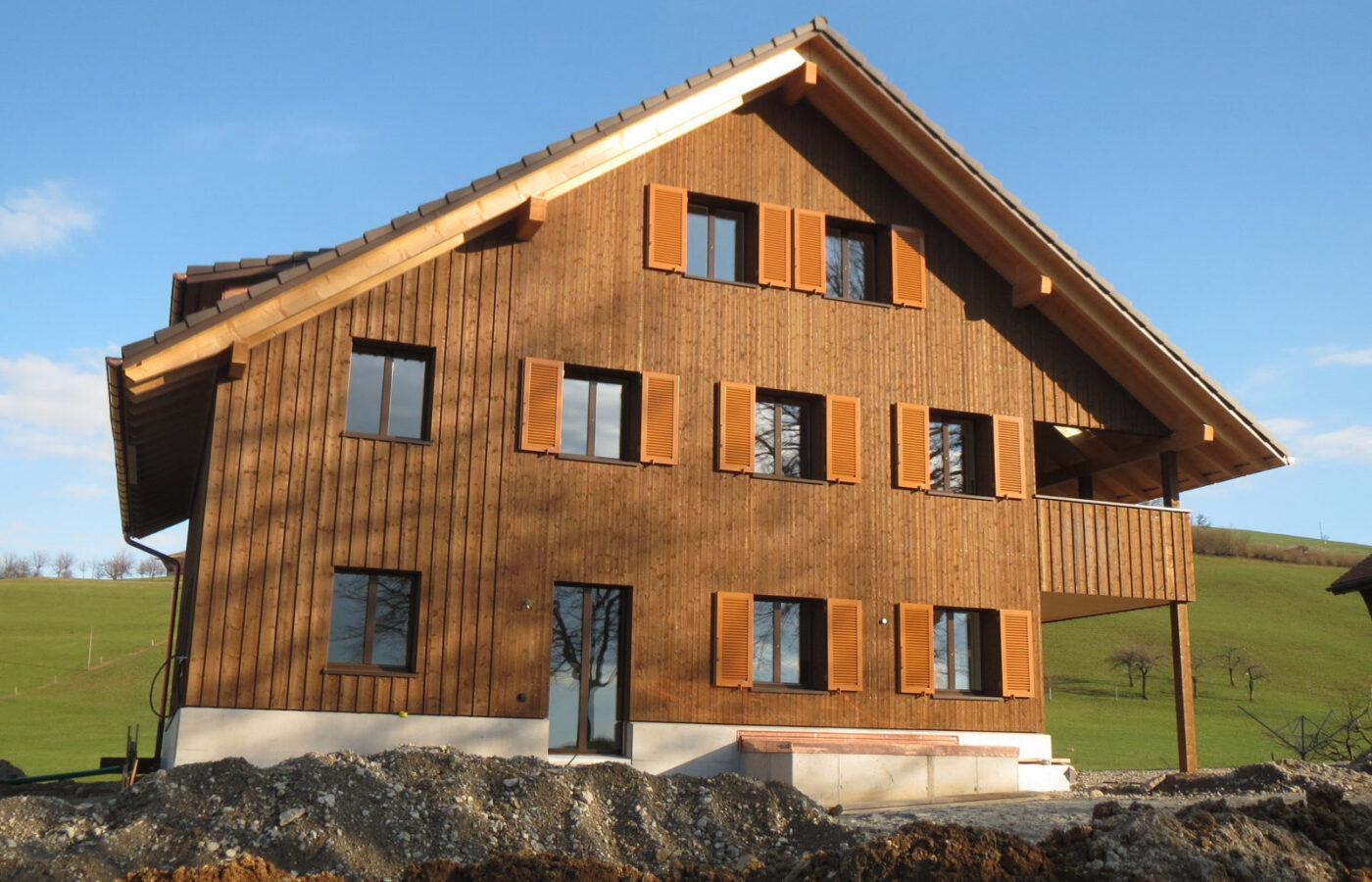 Berghof, Zug - Schlüsselübergabe