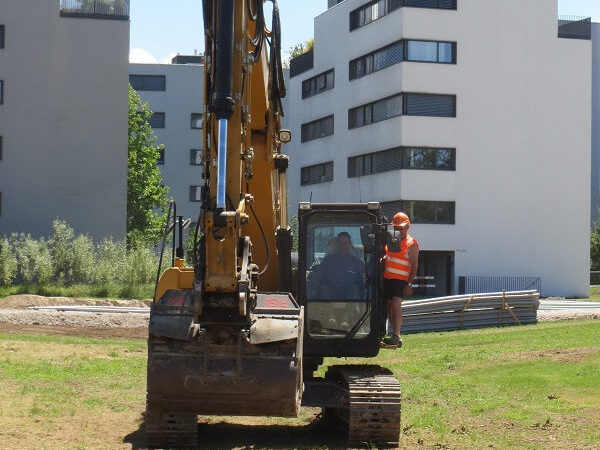 Spatenstich Überbauung Oele, Steinhausen